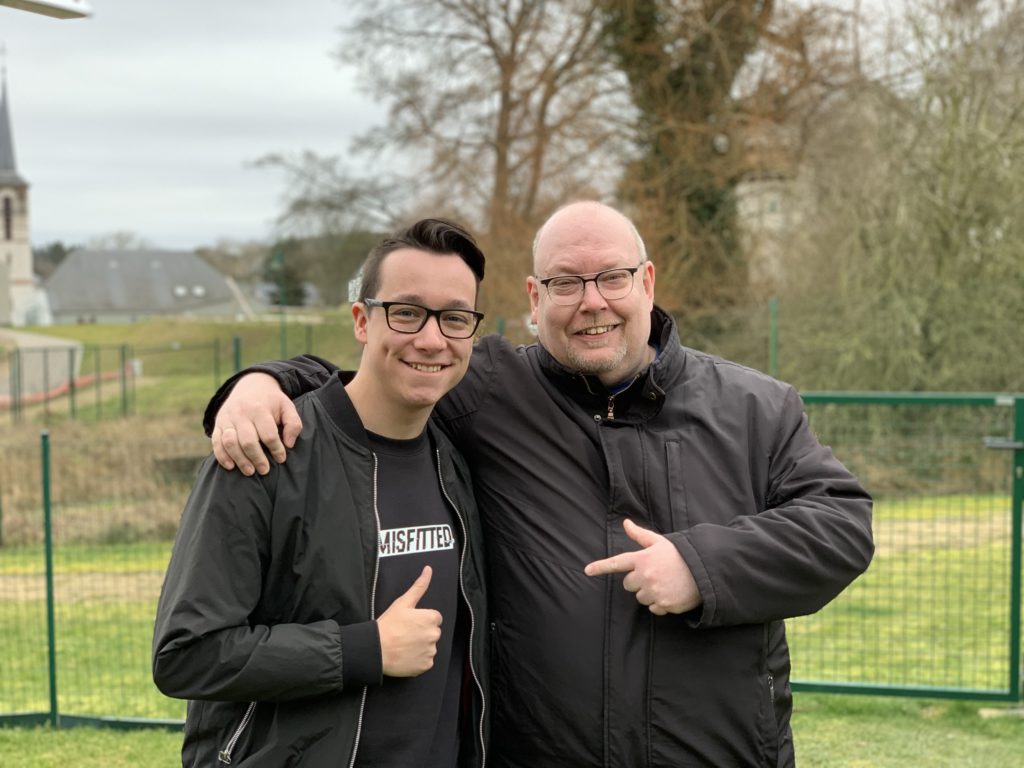 Philippe & ich