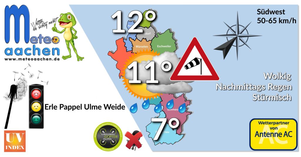 Mal wieder stürmisch