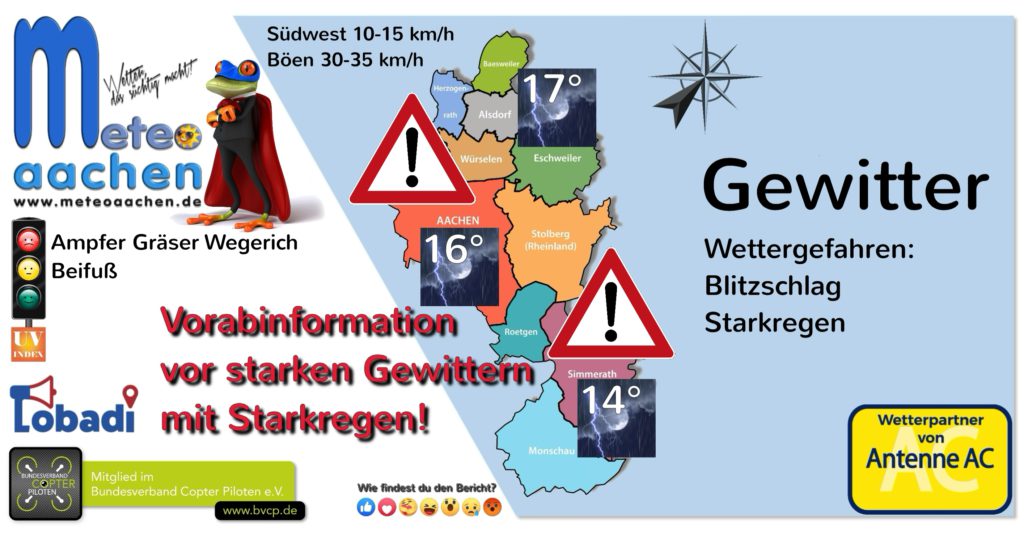 Wichtige Vorabinformation