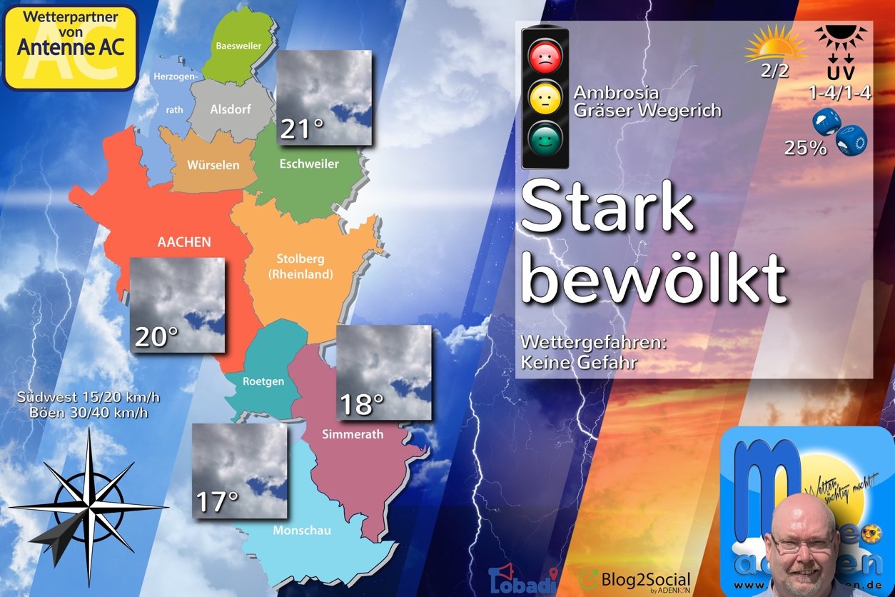 Langsame Wetterberuhigung