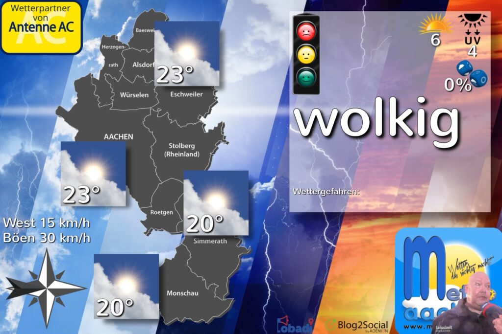 schönen Wetters