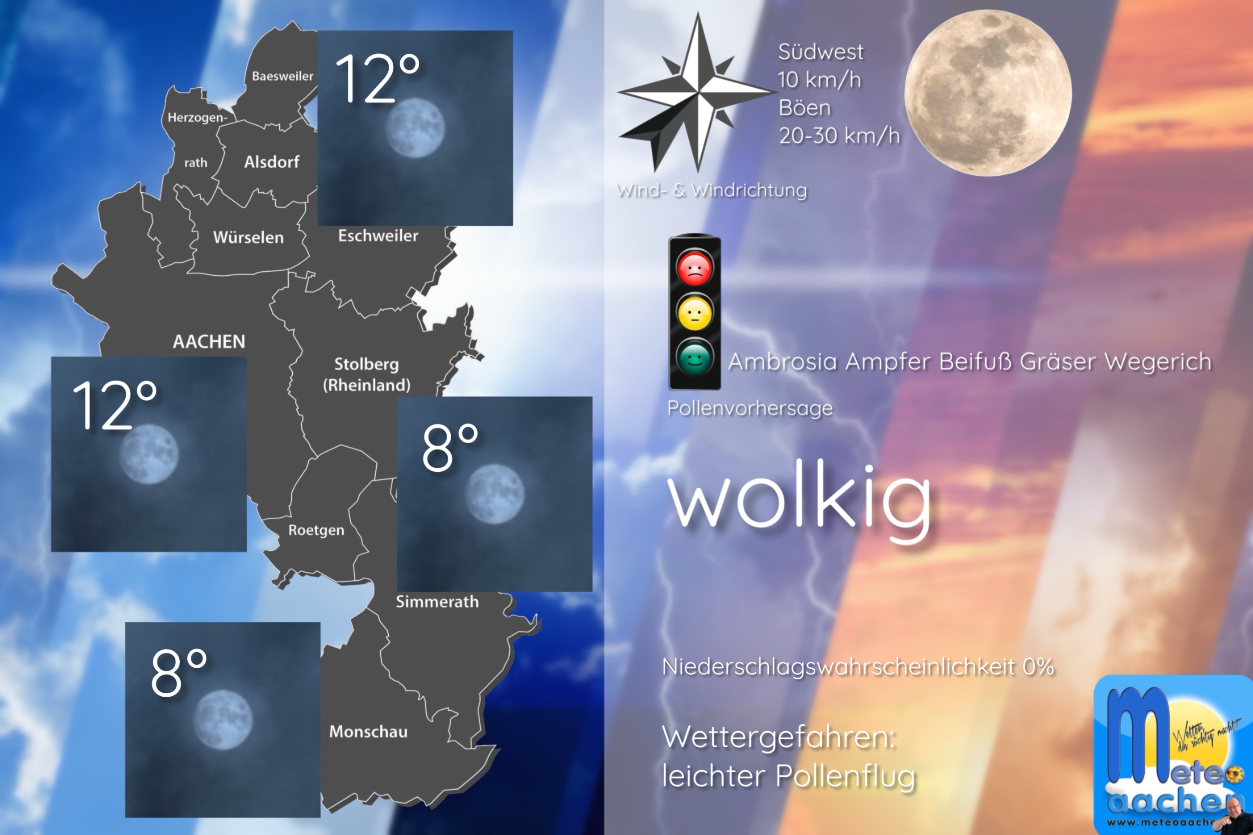 wolkig