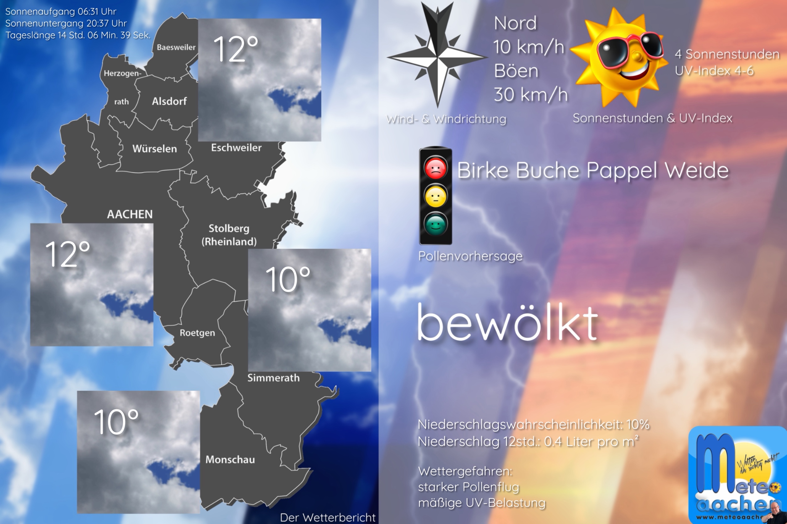 Nachtfrostgefahr